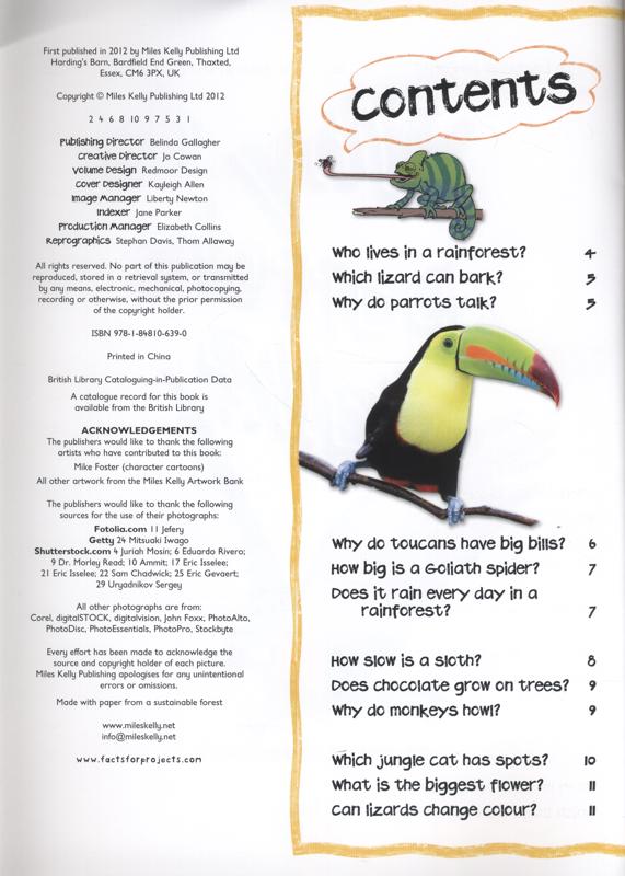 Why Do Parrots Talk? Rainforest Life First Questions & Answers