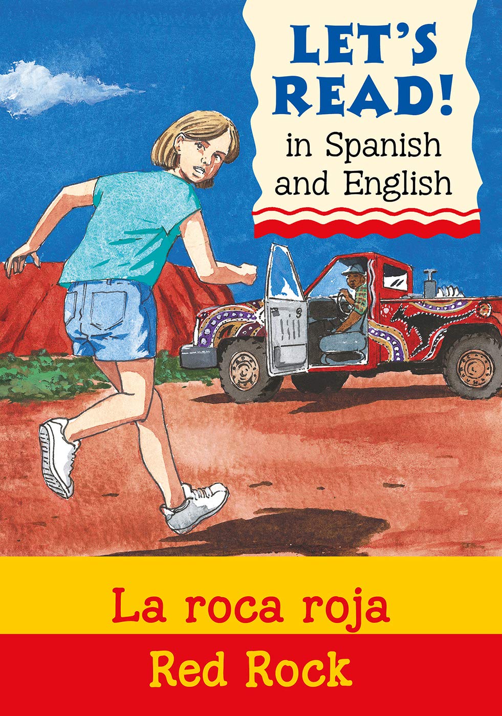 Let's Read in Spanish and English Bilingual - La Roca Roja / Red Rock