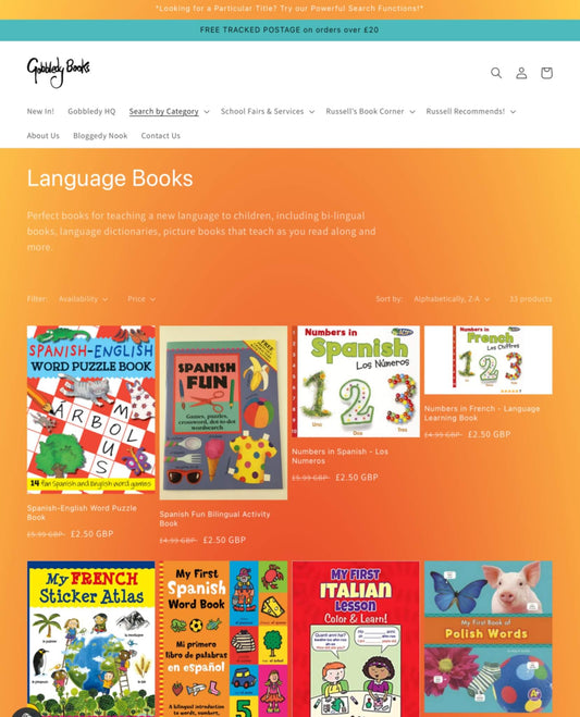 Language and Bilingual Books - Just In!