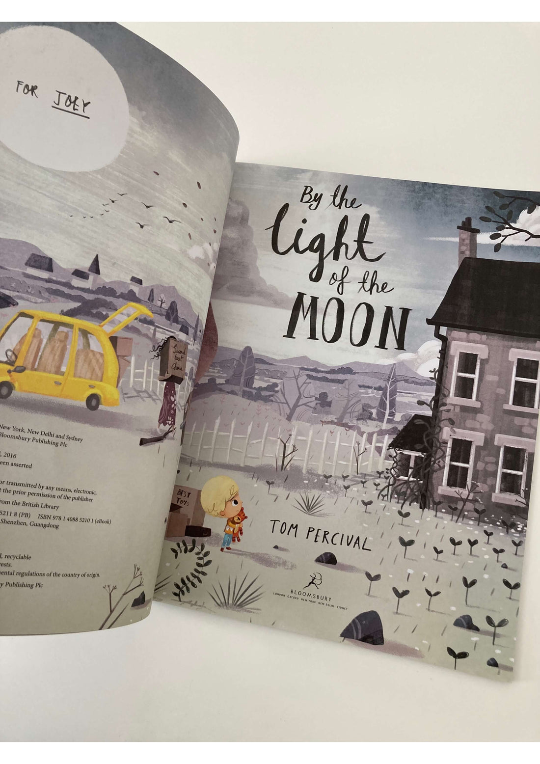 September’s Book of the Month - By the Light of the Moon by Tom Percival
