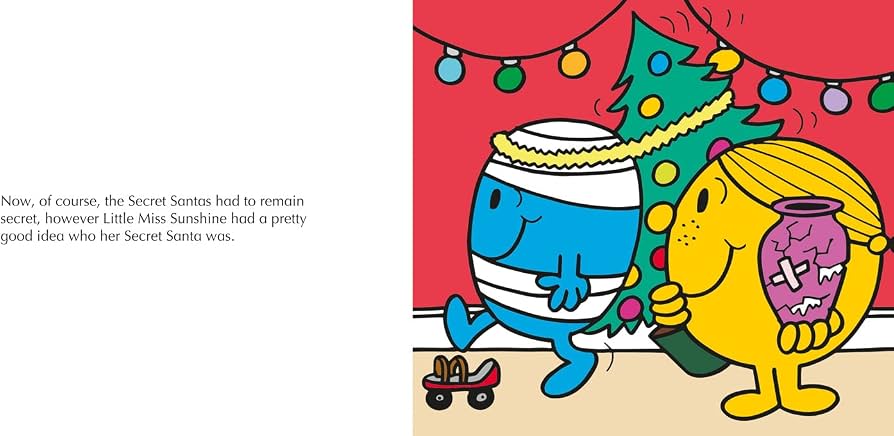 Mr. Men Little Miss Secret Santa by Roger Hargreaves