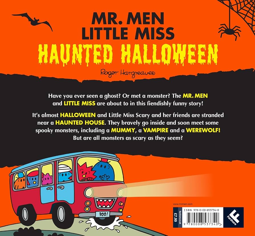 Mr. Men Little Miss Haunted Halloween by Roger Hargreaves