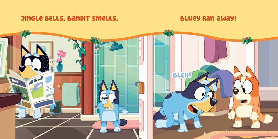 Bluey Jingle Bells - A Sing-Along & Have Fun Book