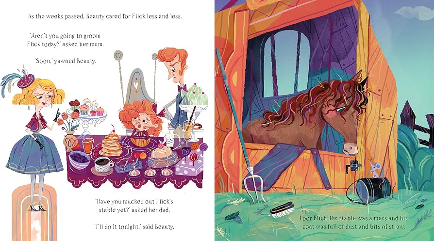 Wake Up, Sleepy Beauty! A Story About Responsibility.