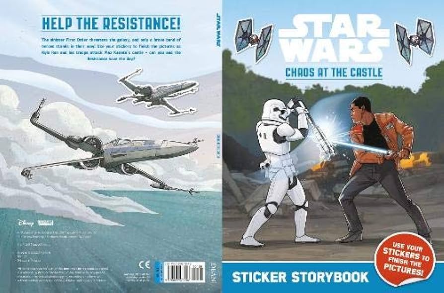 Star Wars - Chaos at the Castle Sticker Storybook