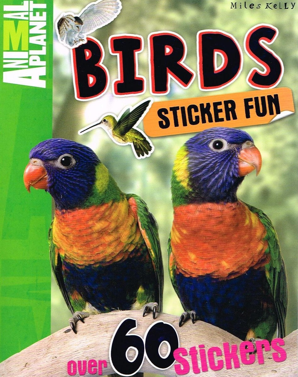 Animal Planet Birds - Sticker Fun with over 60 stickers