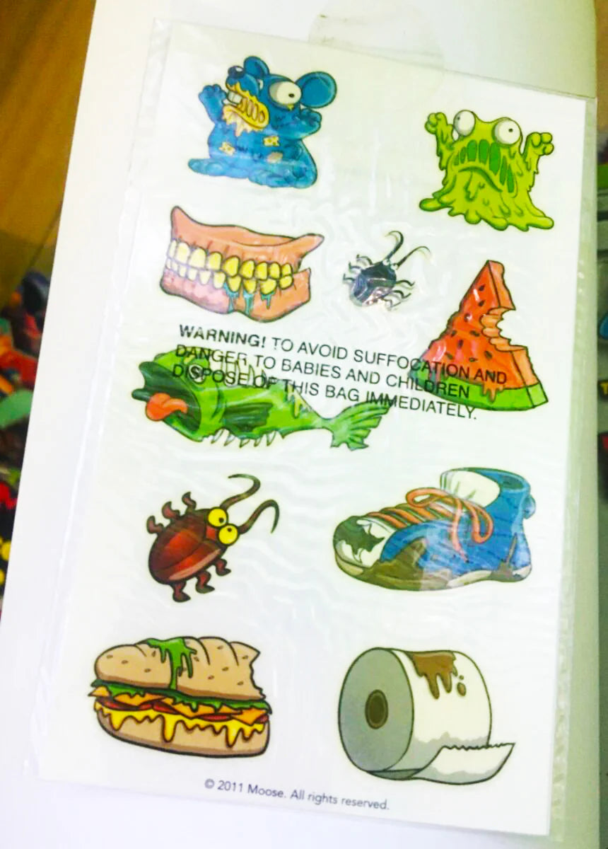 The Trash Pack - Disgusting Tattos & Foul Mouthed Activities