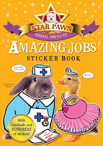 Star Paws Amazing Jobs Dress-Up Sticker Book
