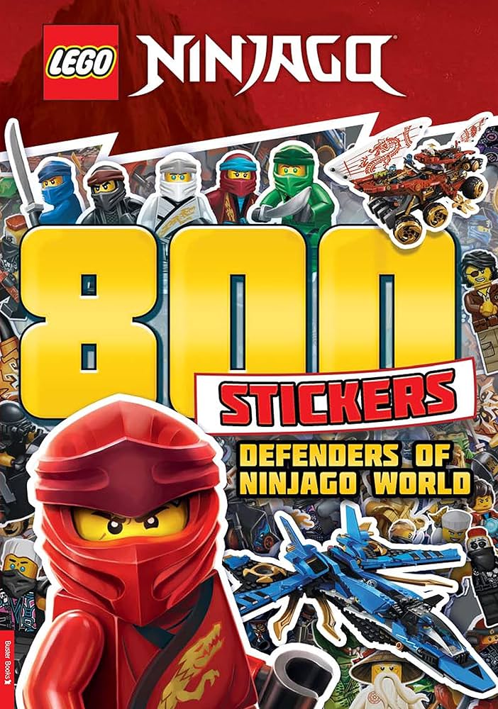 Lego Ninjago Defenders of the Ninjago World 800 Stickers