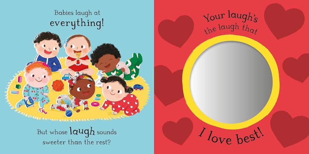 Babies Laugh at Everything - Laugh Along Gift Book with 5 press the page sounds & mirror