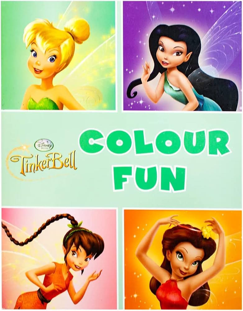 Disney Fairies Colour Fun Colouring Book