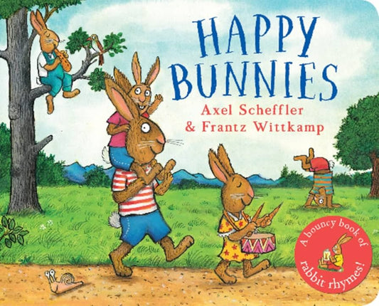 Bouncy Bunnies - A Bouncy Book of Rabbit Rhymes by Axel Scheffler