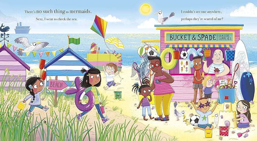 There’s No Such Thing as… Mermaids by Lucy Rowland GOBBLEDY SPECIAL SPARKLY COVER