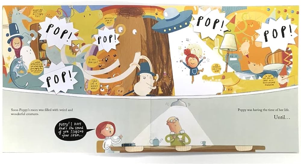 Poppy Pickle - The Girl with the Big Imagination (with lots of giant lift the flaps magic!)