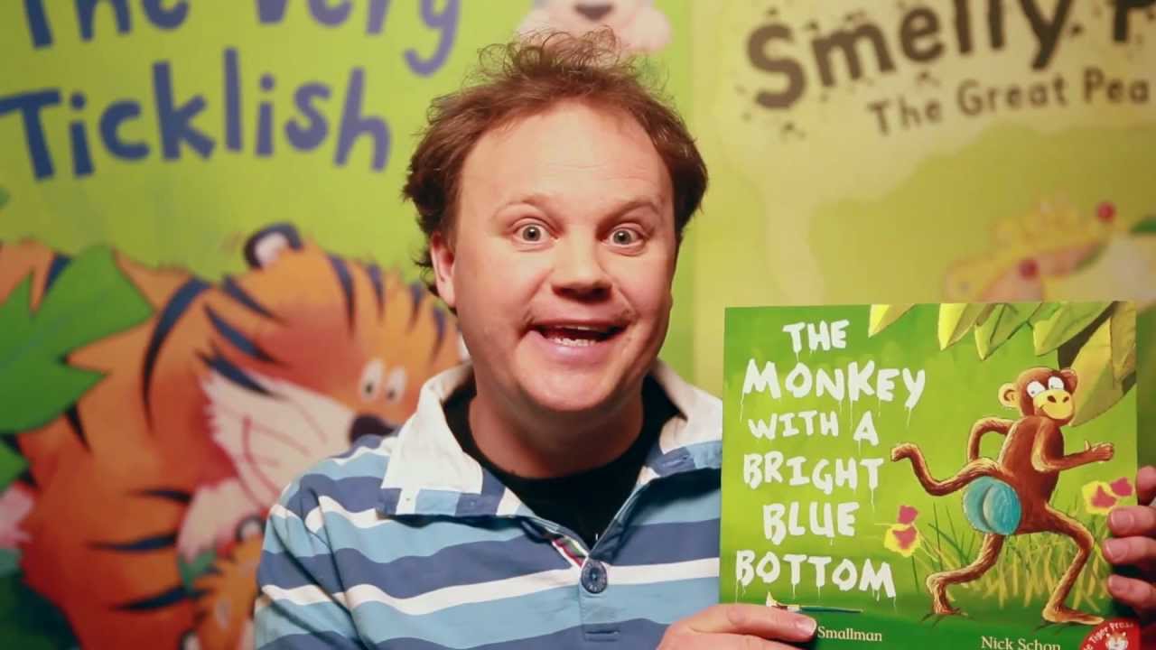The Monkey with a Bright Blue Bottom by Steve Smallman