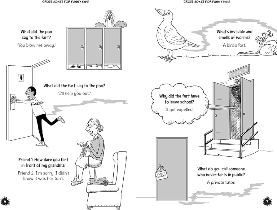Gross Jokes for Funny Kids