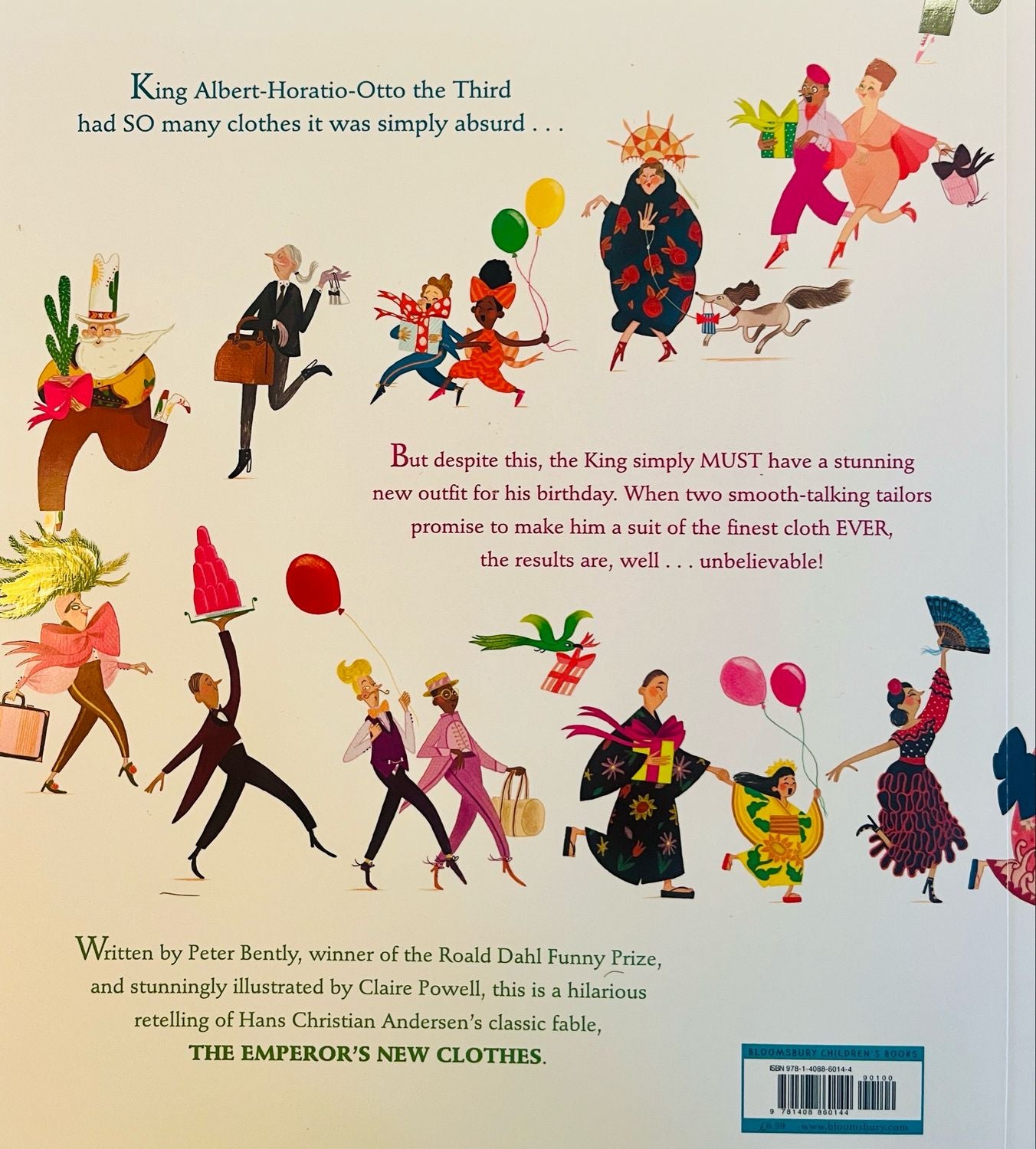 The King’s Birthday Suit by Peter Bentley and Claire Powell (Gold Foil Cover)