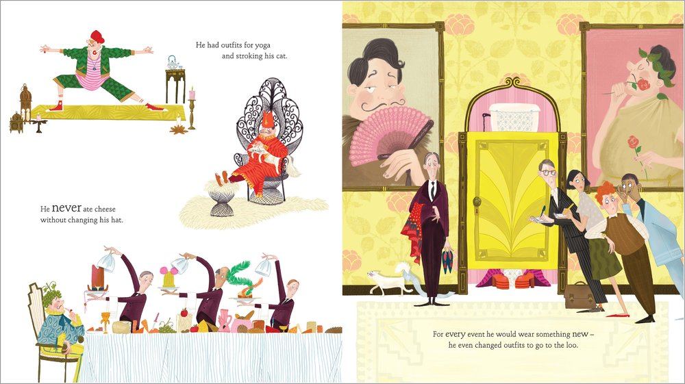 The King’s Birthday Suit by Peter Bentley and Claire Powell (Gold Foil Cover)