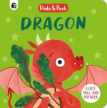 Hide & Peek Dragon - A Lift, Pull & Pop Book (Gobbledy Book Gift Special)