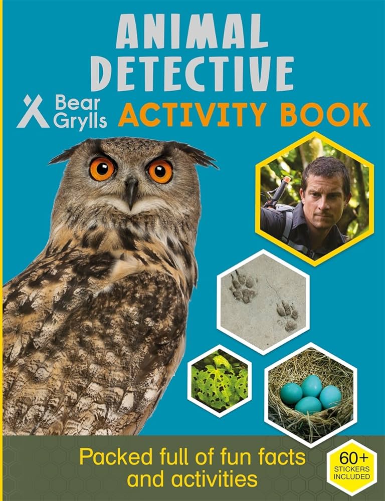 Bear Grylls Animal Detective Activity Book