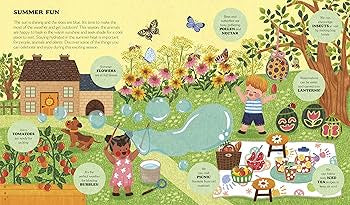 A Summer Treasury of Recipes, Crafts & Wisdom - Ivy Kids Planet Friendly Books