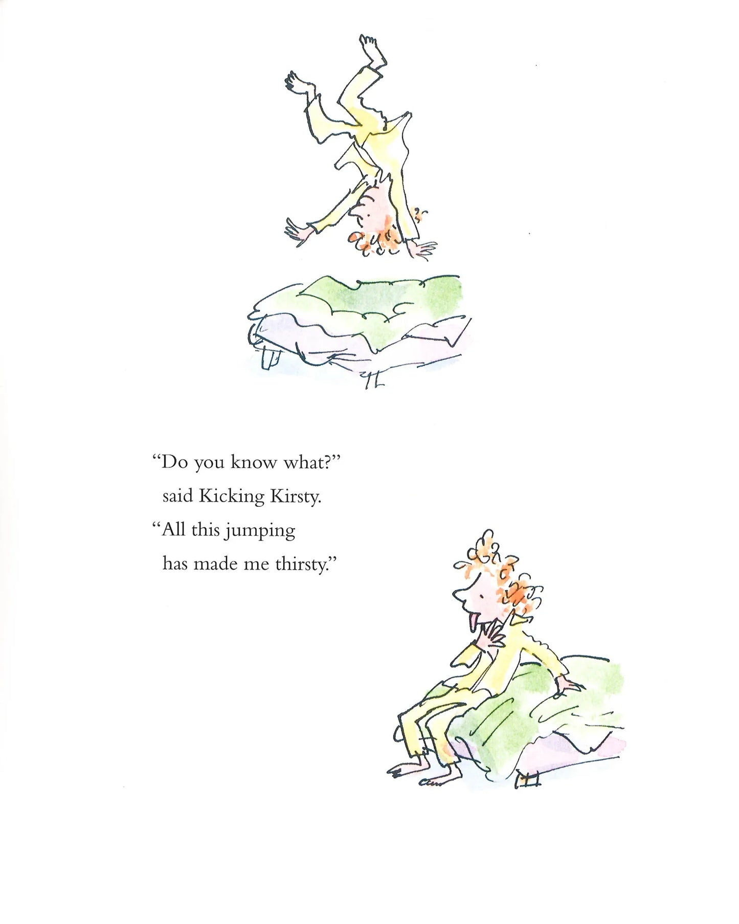 Under the Bed, The Bedtime Book by Michael Rosen and Quentin Blake