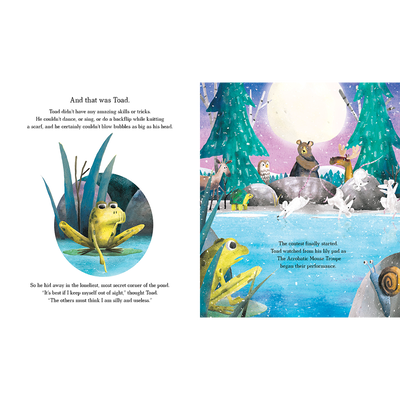 Toad has Talent - Words & Pictures by Richard Smythe