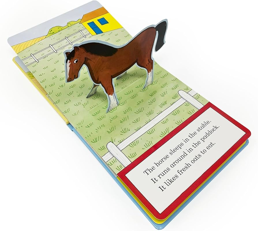 My Stand-Up Farm Animals by Rod Campbell (Pop Up Board Book)