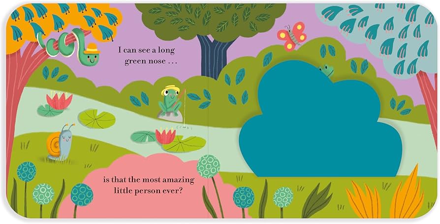 Who’s Amazing? Board Book With Soft Flaps & A Mirror by Camilla Reid