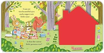 Who’s Cute? Board Book With Soft Flaps & A Mirror by Camilla Reid