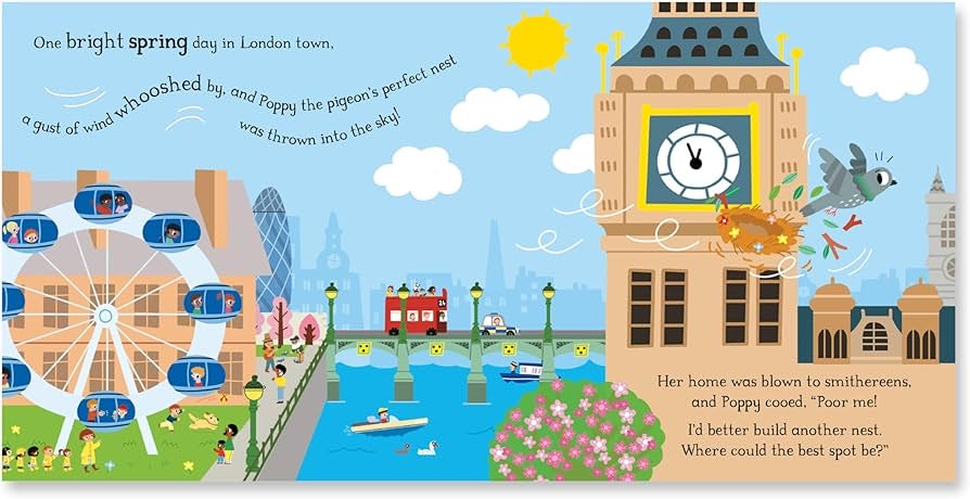 Poppy the Pigeon’s London Home - A Through the Seasons Story (Deluxe Special)