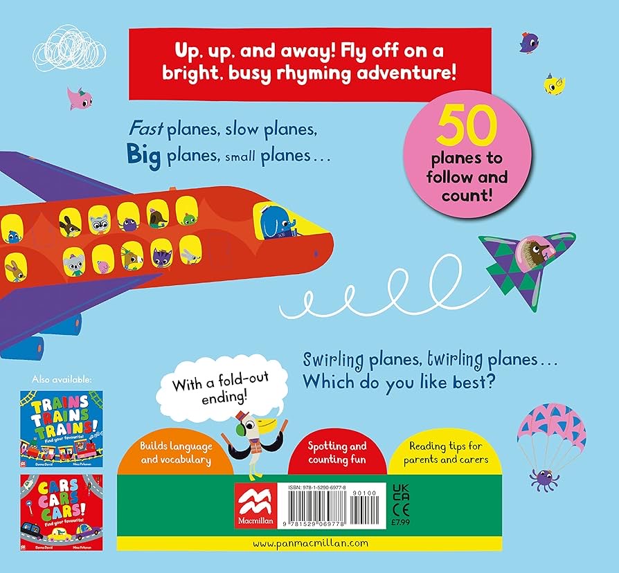Planes Planes Planes by Donna David - Deluxe Glossy Edition