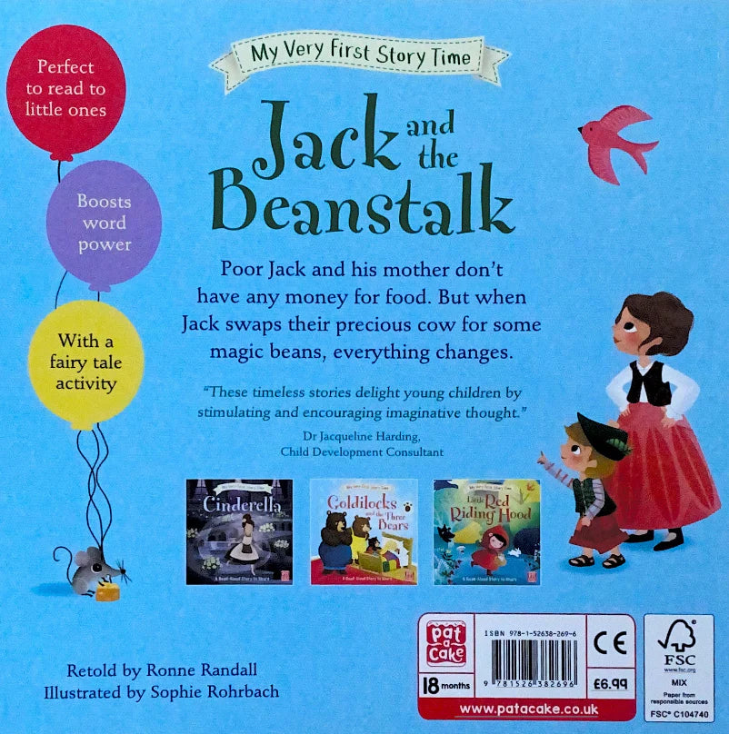 Jack and the Beanstalk - My Very First Storytime (A Read Aloud Story to Share)