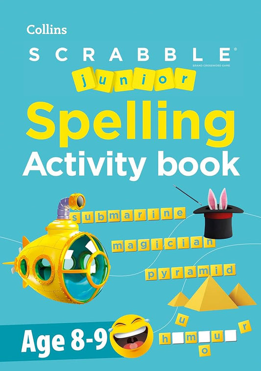 Scrabble Junior Spelling Activity Book (age 8-9)