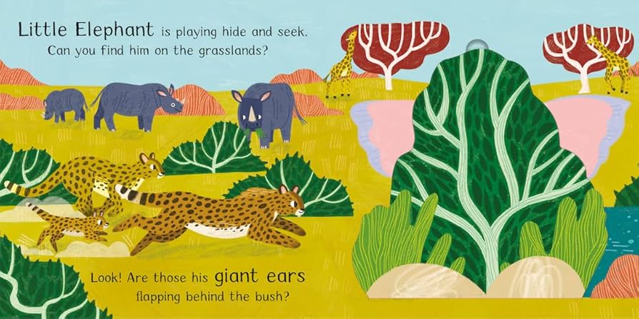 Where is Little Elephant? - A Lift-the-Flap Book with a POP UP Ending!