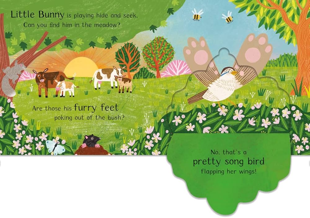 Where is Little Bunny? - A Lift-the-Flap Book with a POP UP Ending!