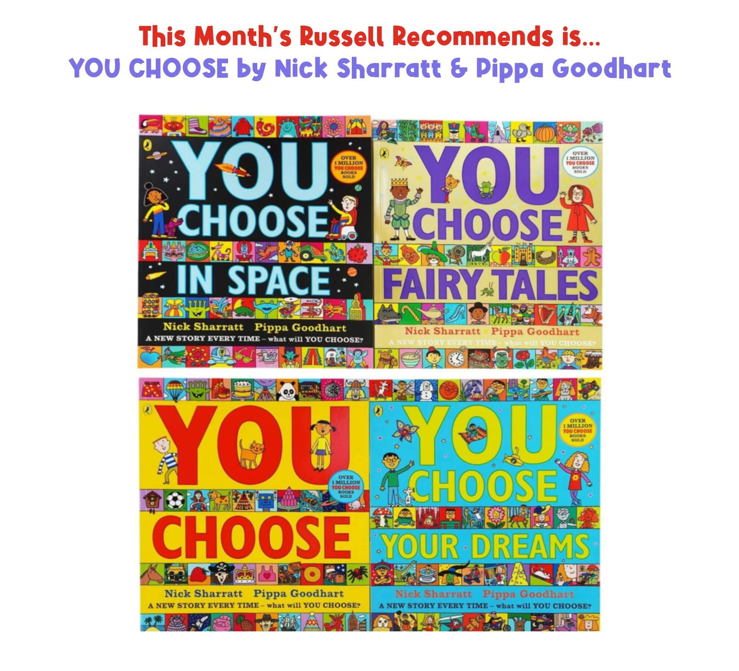 You Choose Your Dreams by Nick Sharratt & Pippa Goodheart