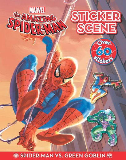 The Amazing Spider-Man Sticker Scenes (over 60 stickers!)