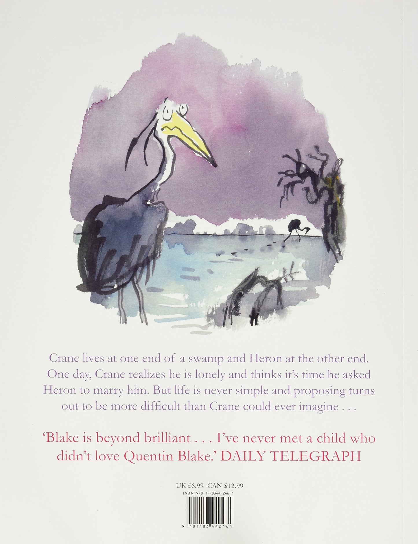 The Heron and the Crane by John Yeoman & Quentin Blake