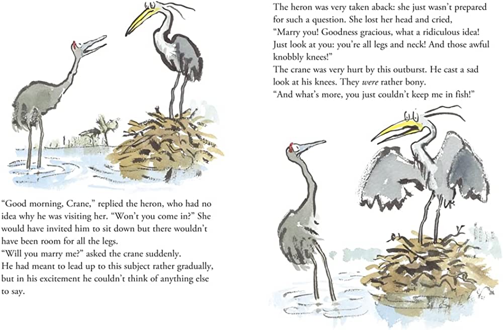 The Heron and the Crane by John Yeoman & Quentin Blake