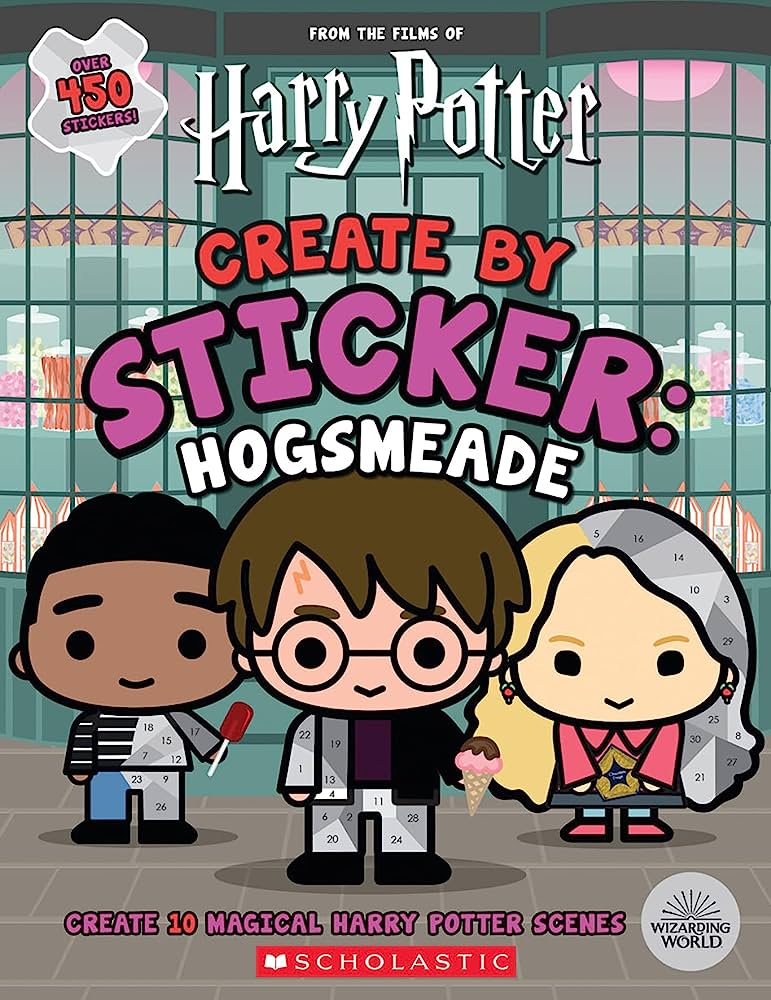 Harry Potter Create by Sticker: Hogsmeade (with over 450 stickers!)