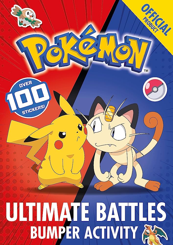 Pokémon Ultimate Battles Bumper Activity with 100 Stickers!