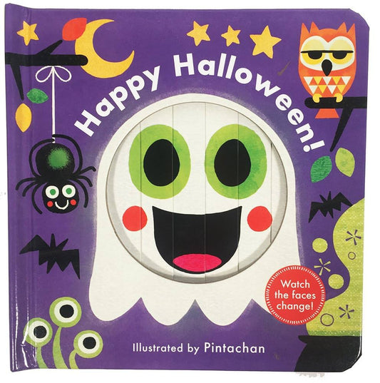 Happy Halloween Changing Faces Board Book