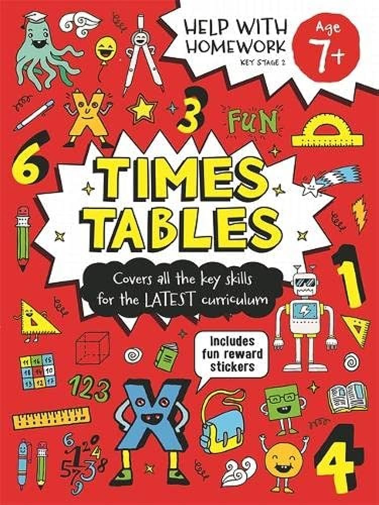 Help with Homework Times Tables Age 7+ Key Stage 2