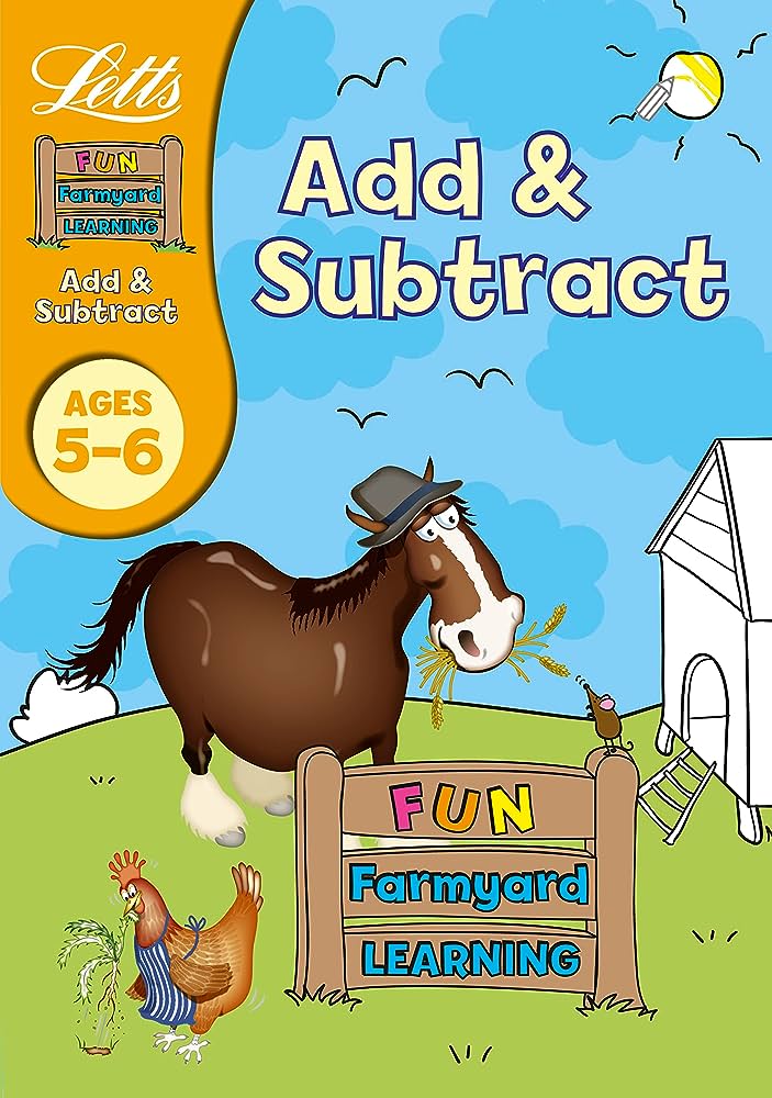 Letts Add & Subtract 5-6 Fun Farmyard Learning