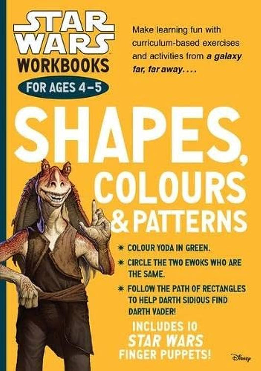 Star Wars Workbooks Shapes, Colours & Patterns Ages 4-5