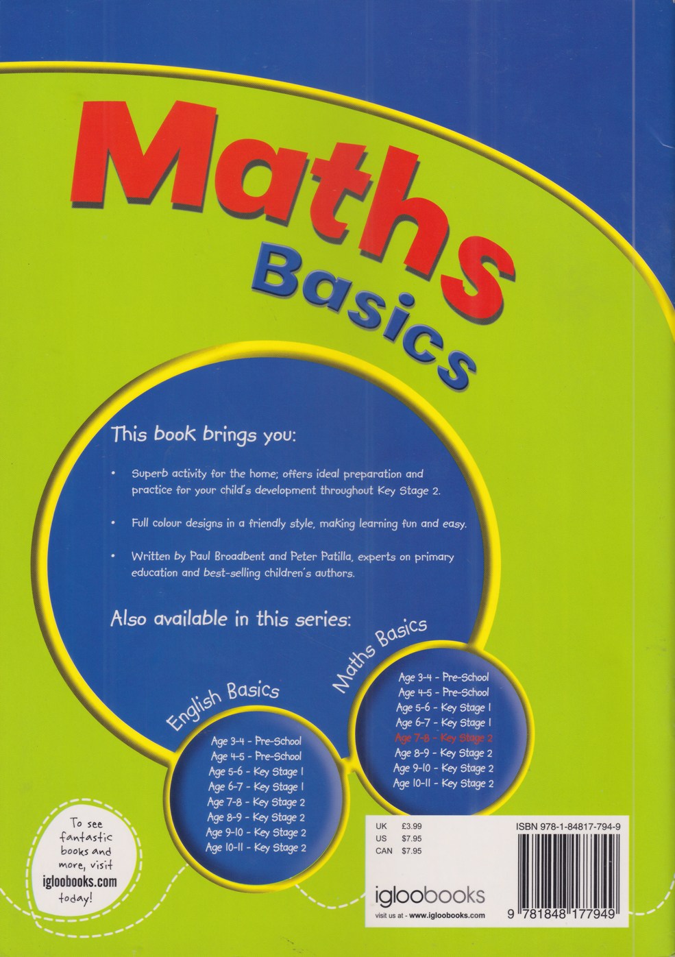 Leap Ahead Maths Basics Age 7-8