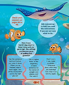 Disney Learning Finding Dory Spelling and Grammar Ages 6-7