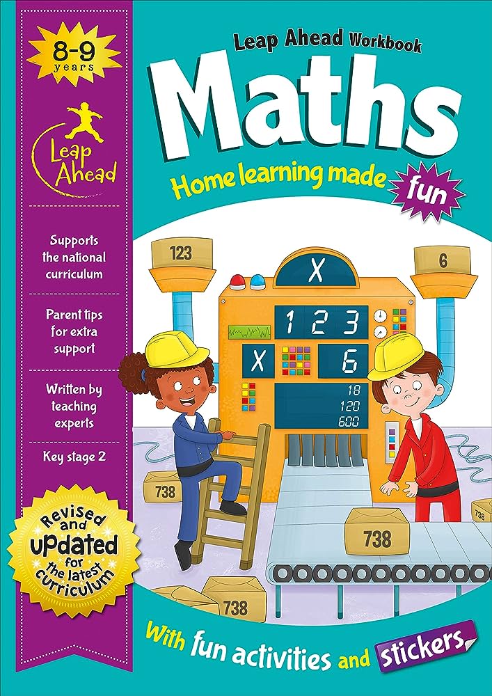 Leap Ahead Workbook Maths 8-9 Years Home Learning Made Fun