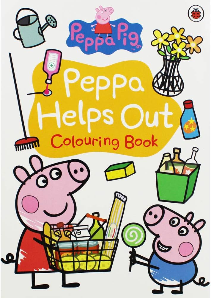 Peppa Pig - Peppa Helps Out Colouring Book